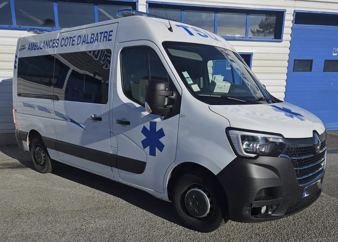 ambulance cote d'alabtre - vehicule ambulance